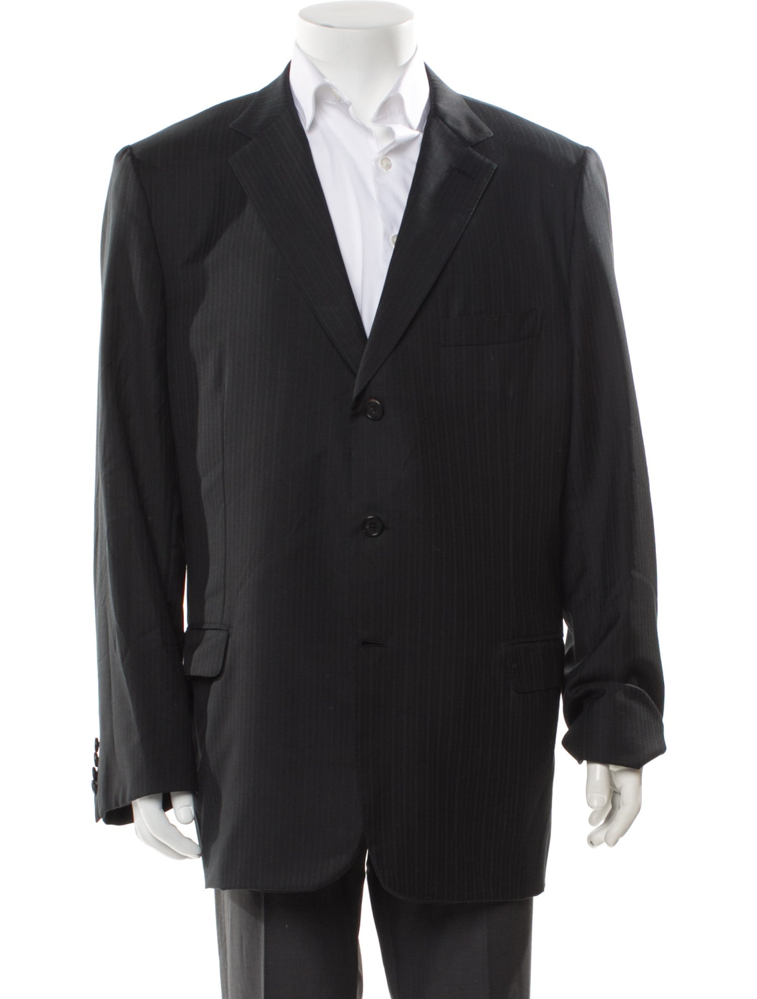 Brioni Wool Striped Blazer