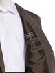 Brioni Wool Plaid Print Blazer
