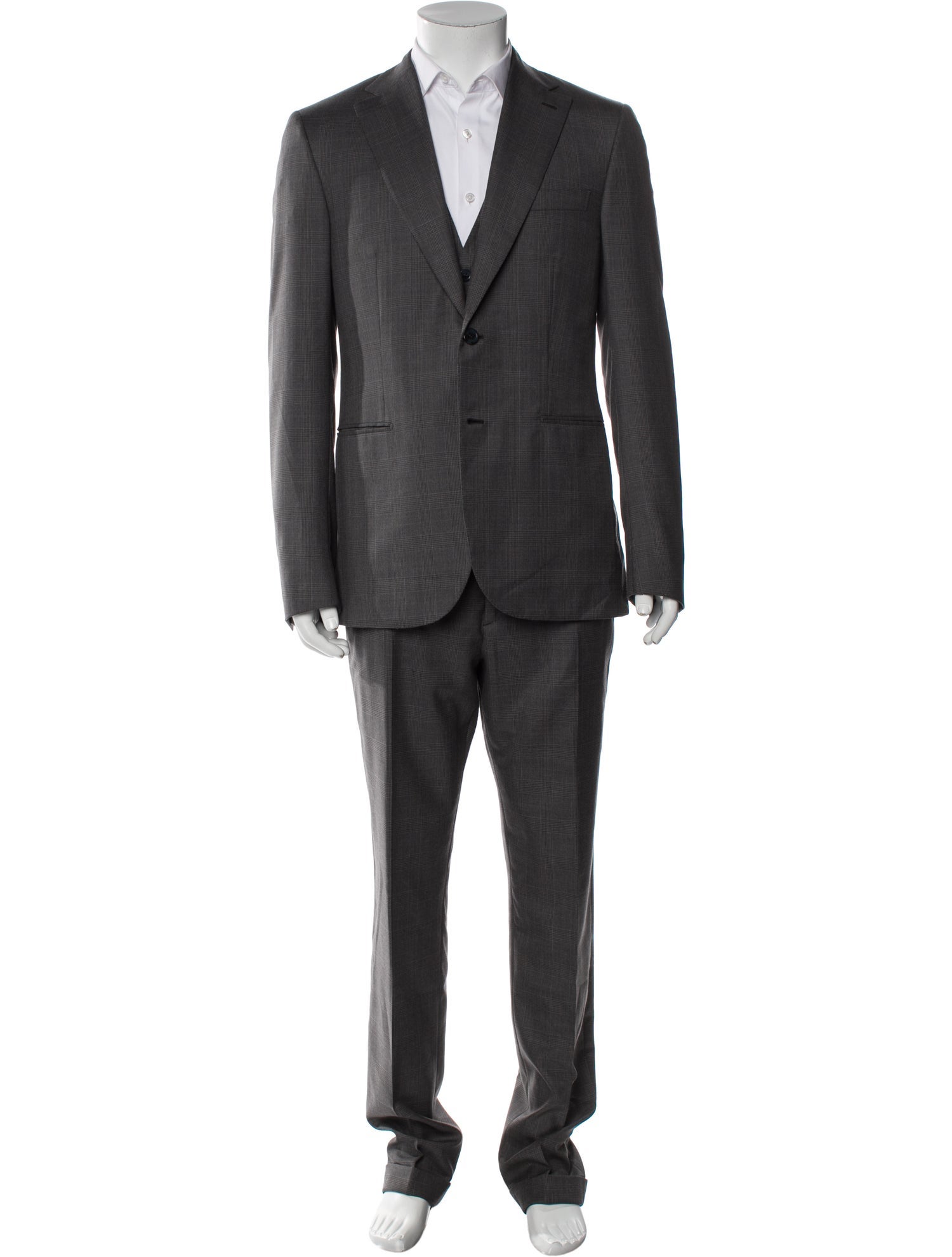 Brioni Wool Three-Piece Suit