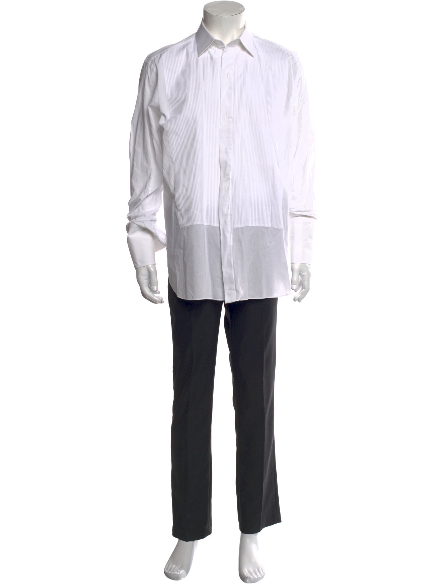 Brioni Long Sleeve Tuxedo Shirt