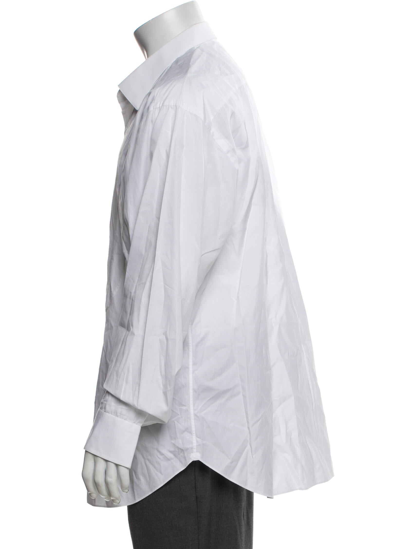 Brioni Long Sleeve Tuxedo Shirt