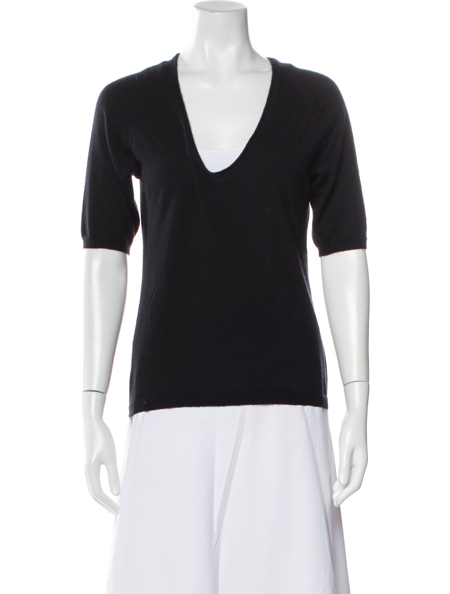 Brioni V-Neck Short Sleeve T-Shirt