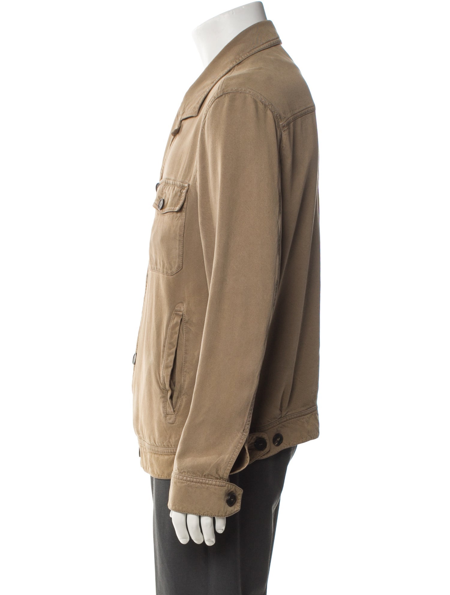 Brioni Silk Utility Jacket