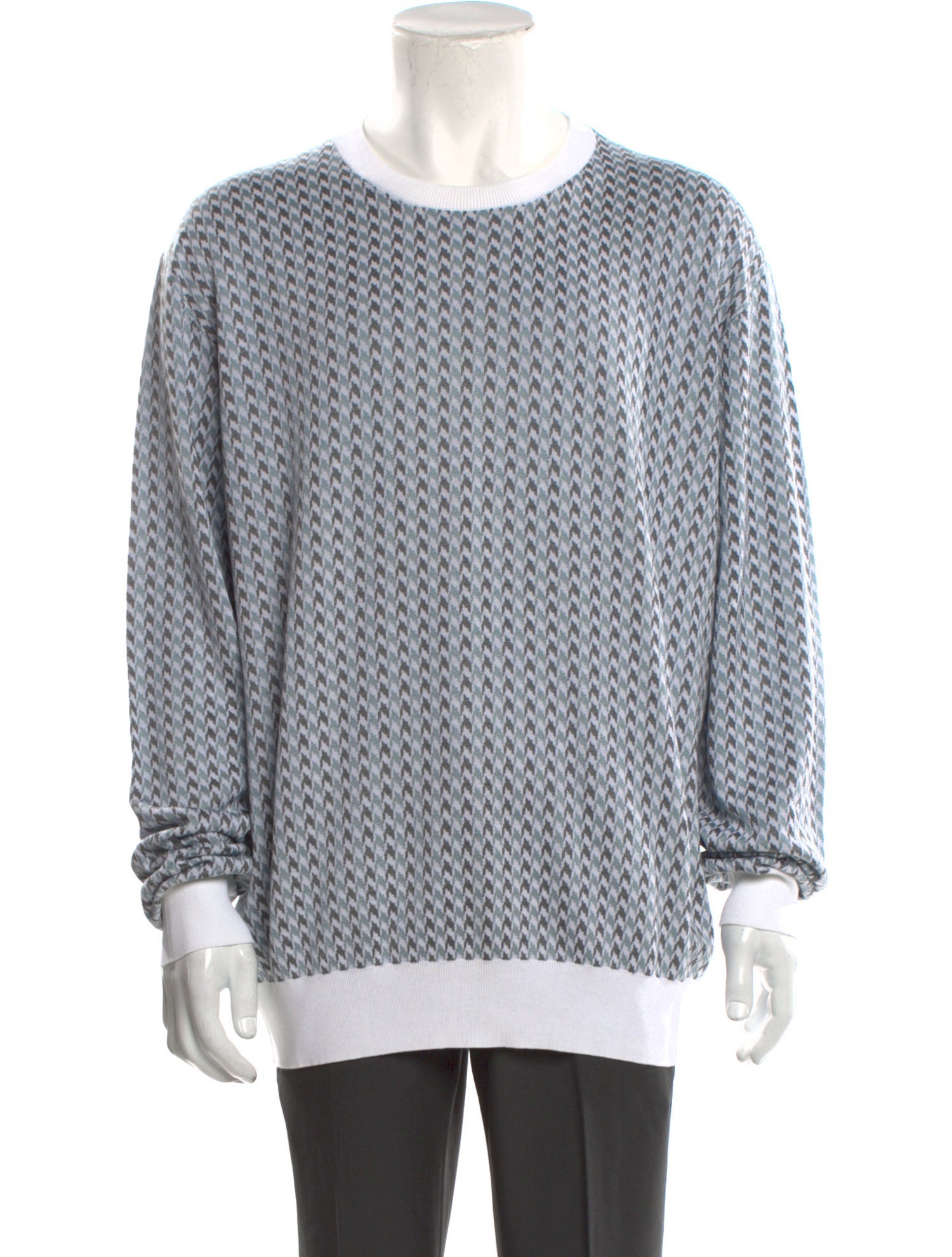 Brioni Crew Neck Long Sleeve Pullover