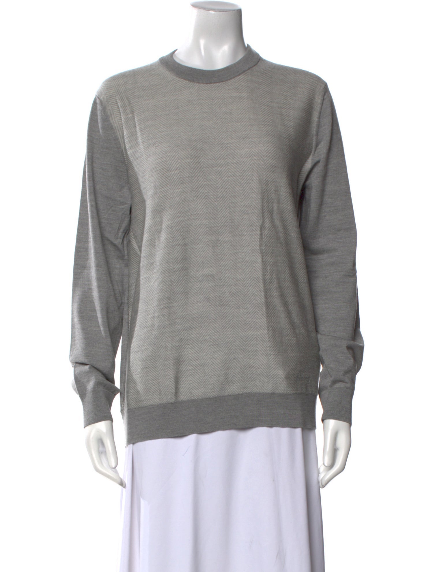 Brioni Wool Crew Neck Sweater