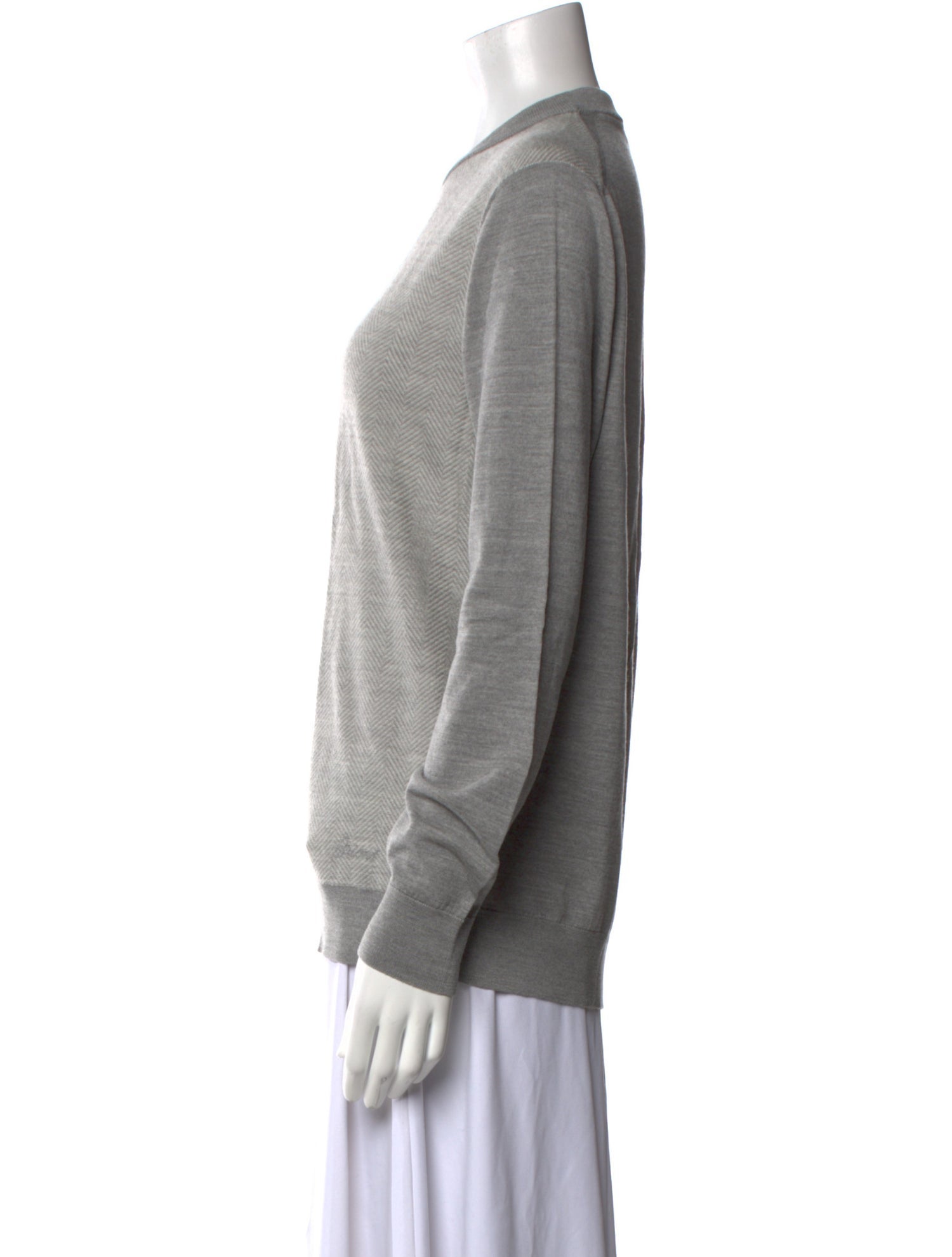 Brioni Wool Crew Neck Sweater