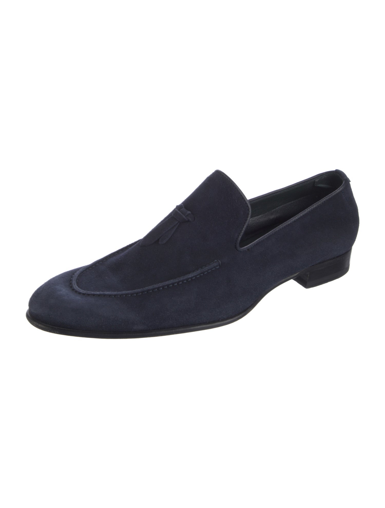 Brioni Suede Dress Loafers