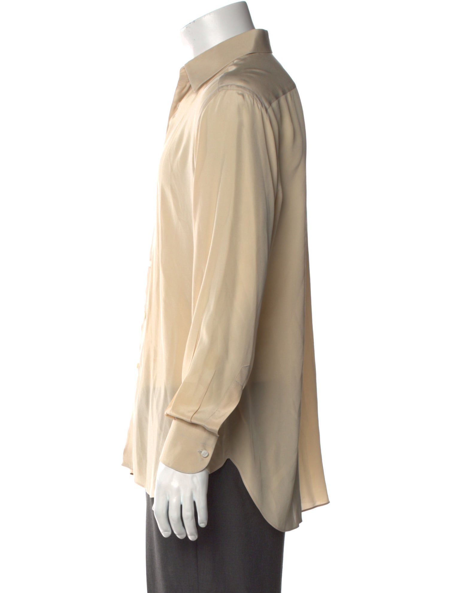 Brioni Silk Long Sleeve Shirt