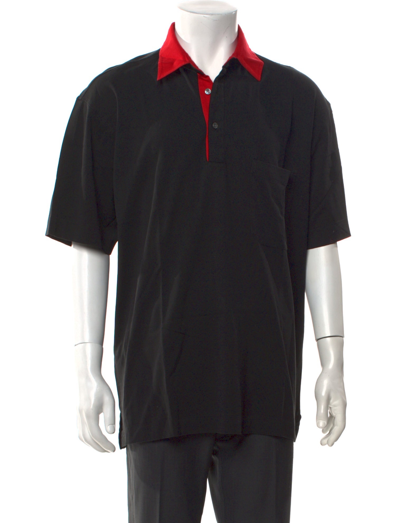 Brioni Collar Short Sleeve Polo Shirt