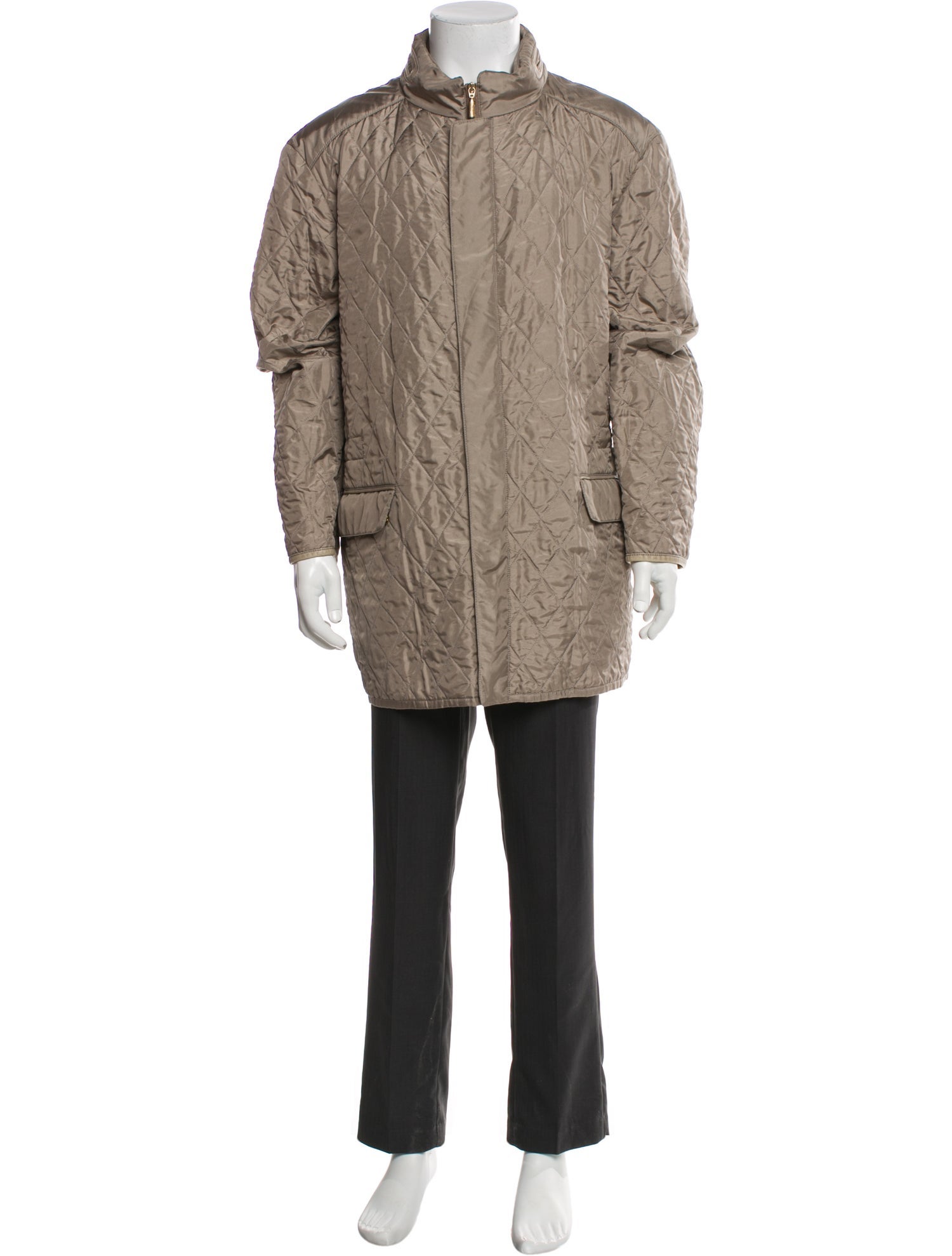 Brioni Silk Overcoat