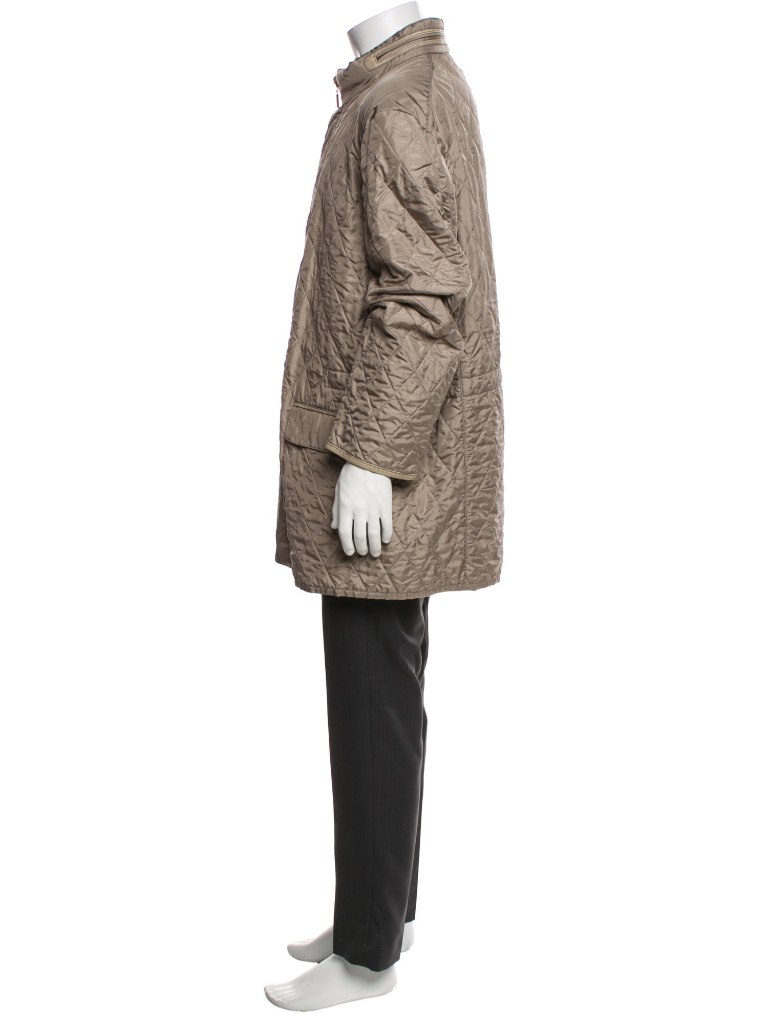 Brioni Silk Overcoat