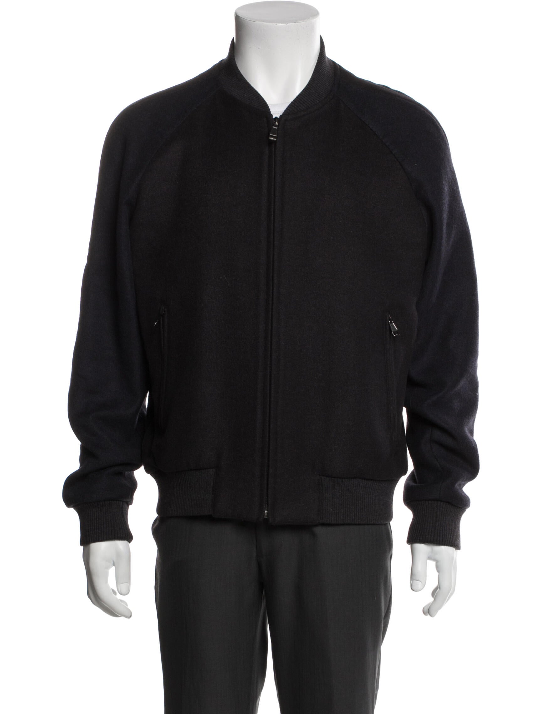 Brioni Wool Bomber Jacket