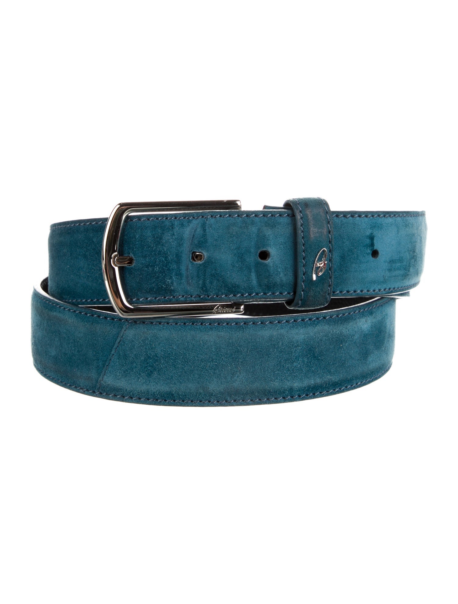 Brioni Suede Waist Belt