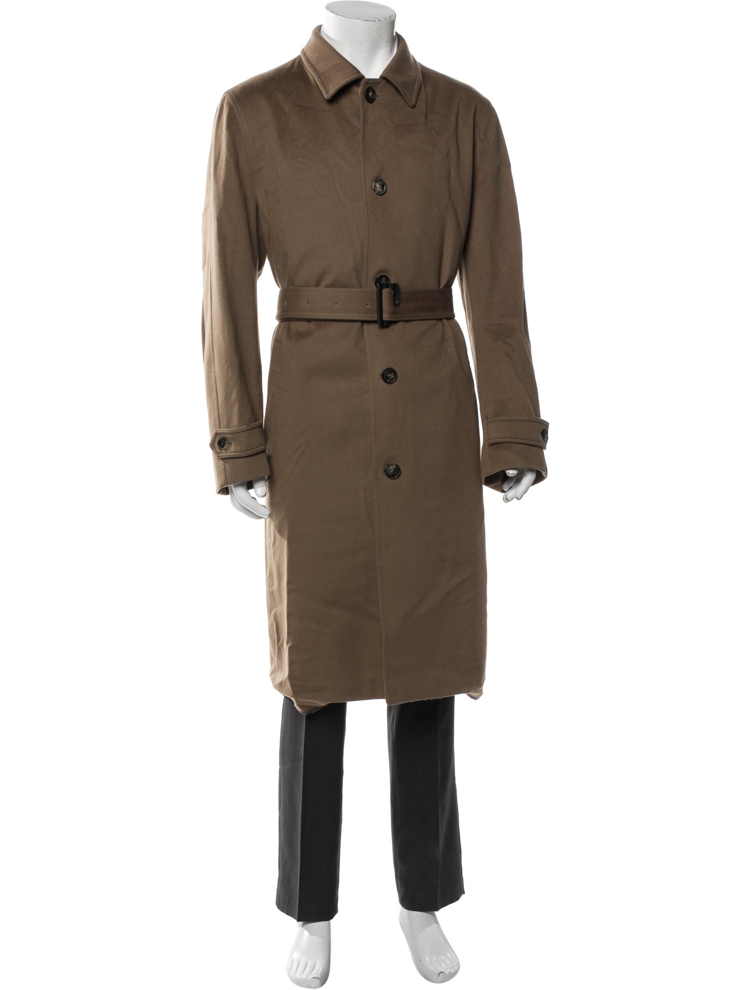 Brioni Wool Trench Coat
