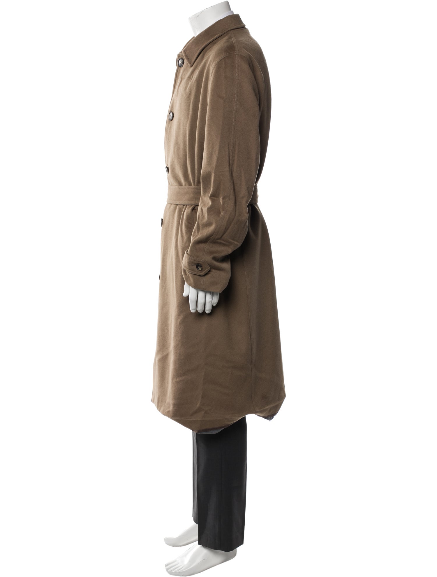Brioni Wool Trench Coat