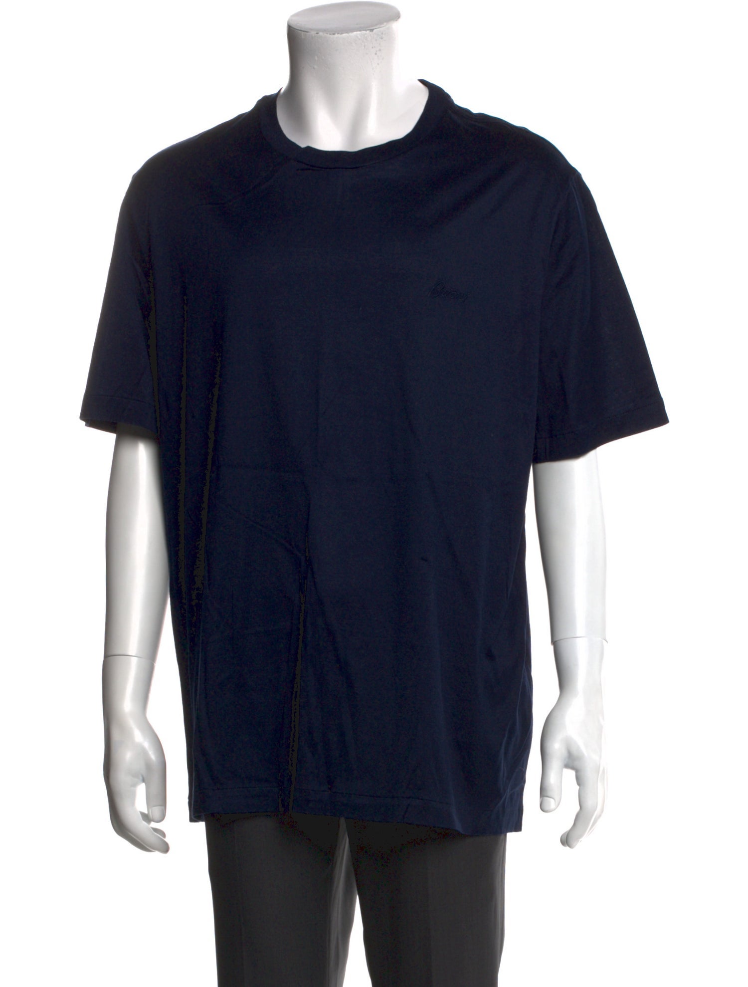 Brioni Crew Neck Short Sleeve T-Shirt