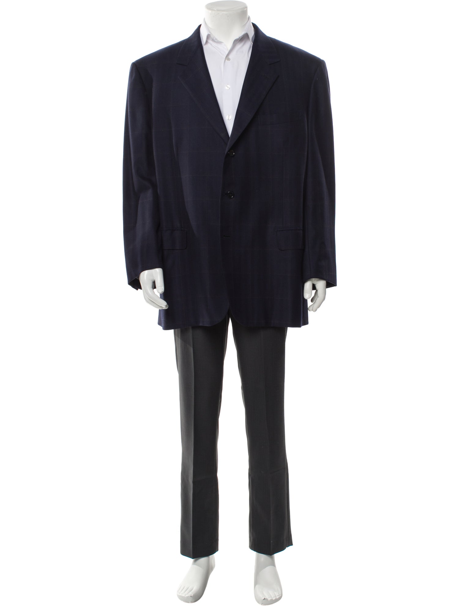 Emporio Armani Jude Line Blazer - Black Suiting, Clothing