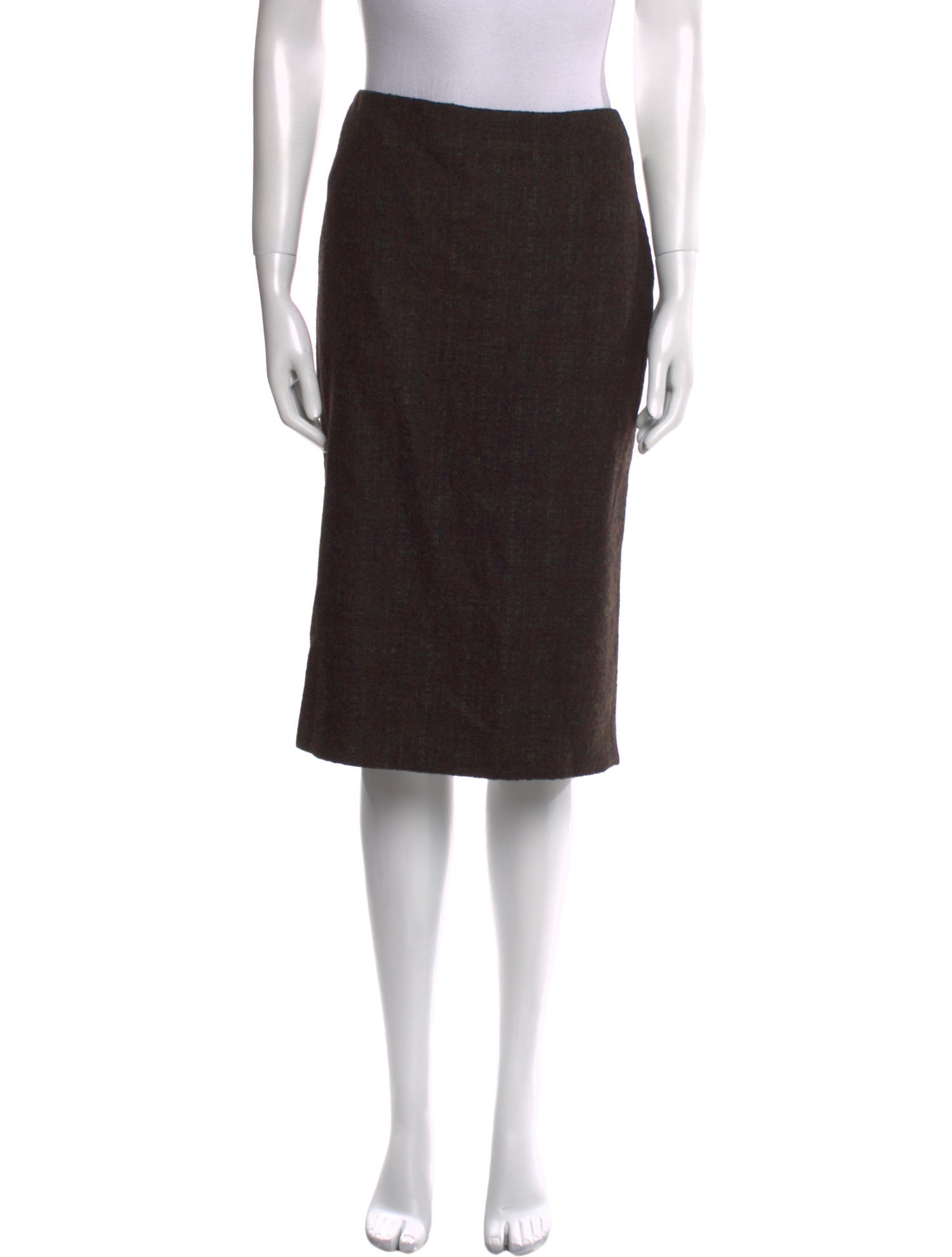 Brioni Silk Knee-Length Skirt