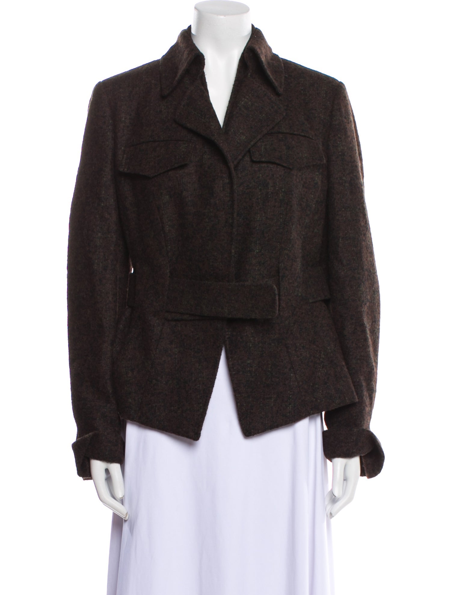 Brioni Wool Denim Jacket