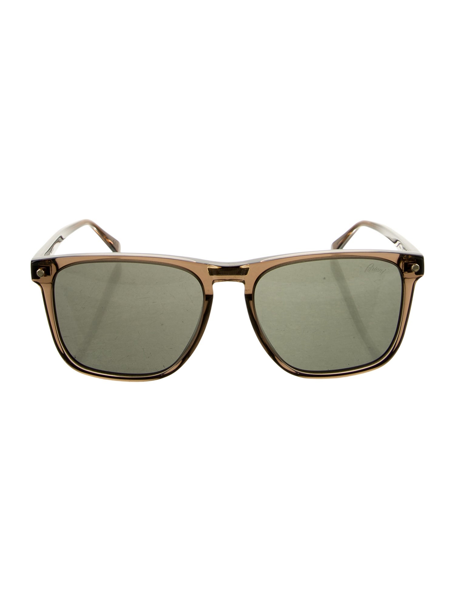 Brioni Wayfarer Tinted Sunglasses w/ Tags