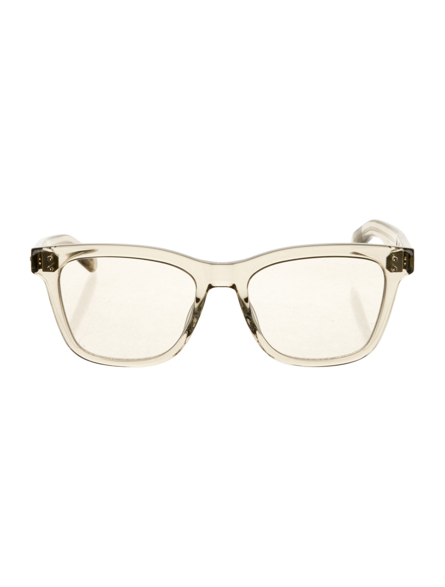 Brioni Wayfarer Clear Sunglasses