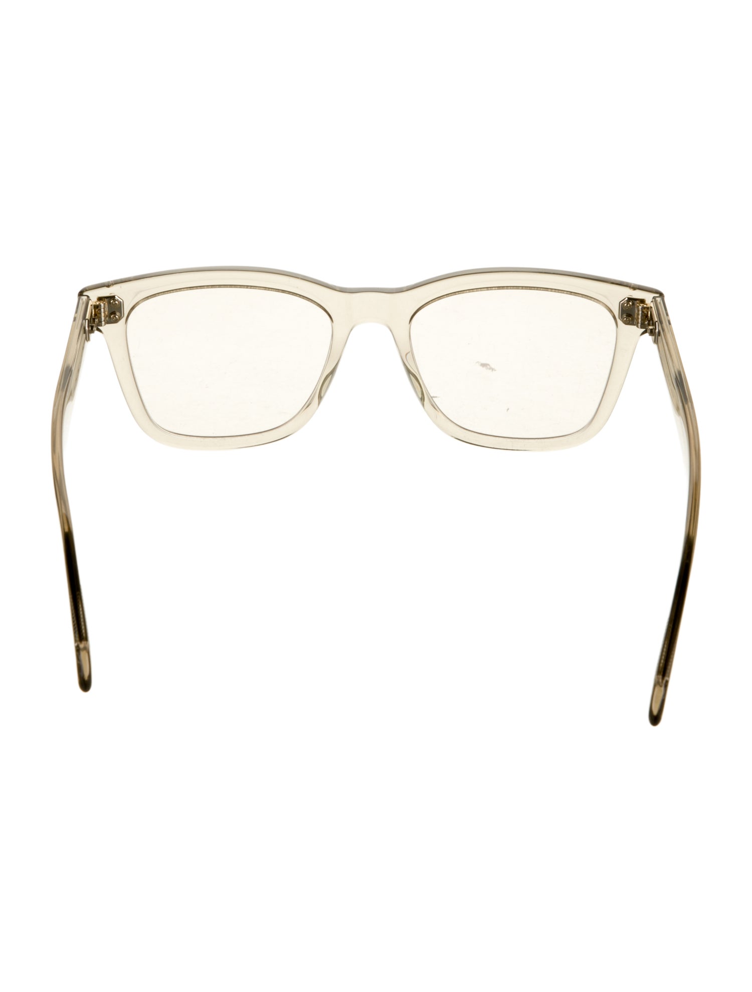 Brioni Wayfarer Clear Sunglasses