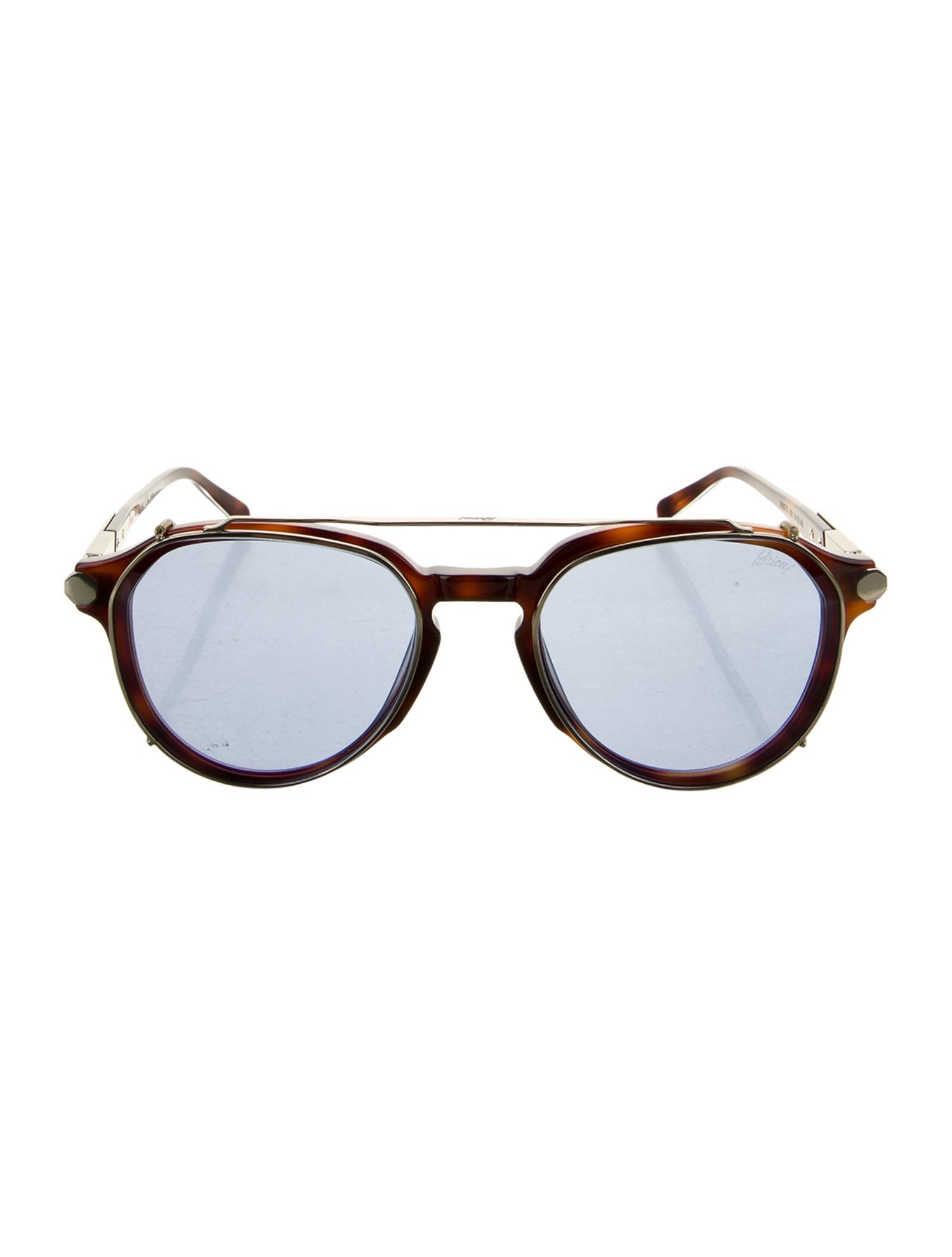 Brioni Aviator Tinted Sunglasses w/ Tags