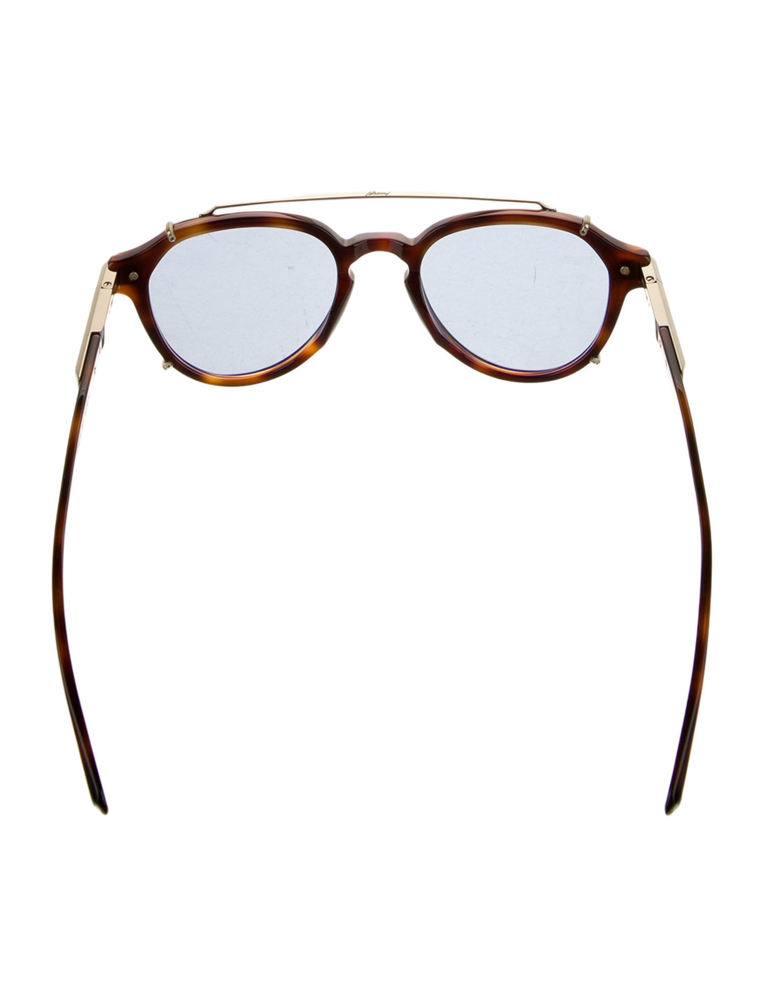 Brioni Aviator Tinted Sunglasses w/ Tags