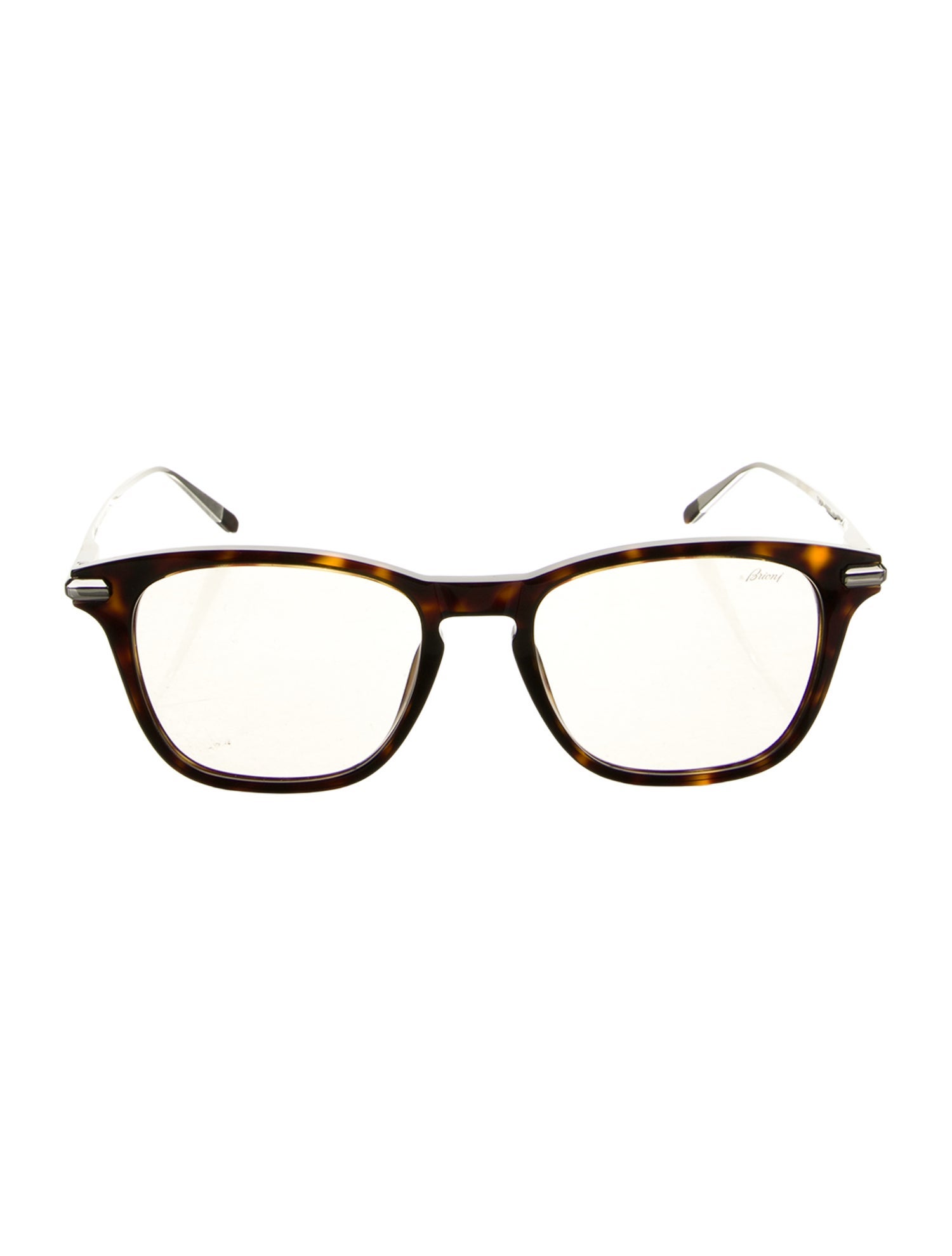 Brioni Wayfarer Clear Sunglasses w/ Tags