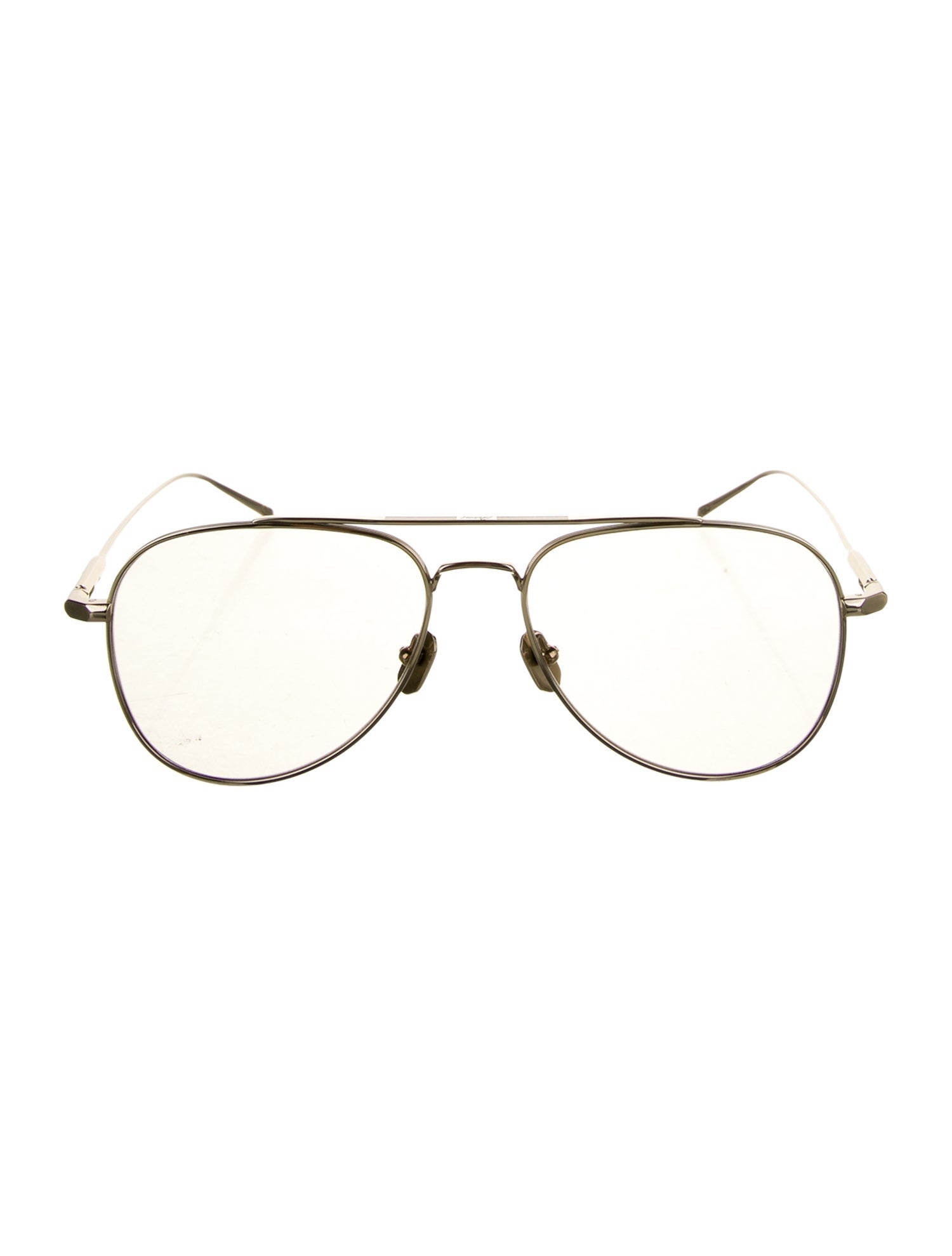 Brioni Aviator Clear Sunglasses w/ Tags