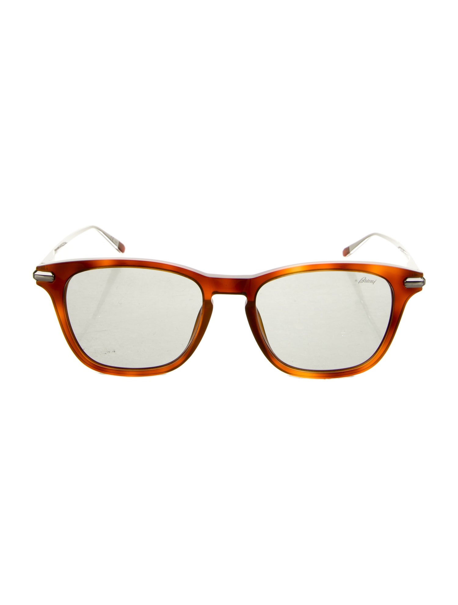 Brioni Round Tinted Sunglasses