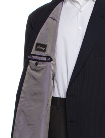 Brioni Wool Striped Blazer