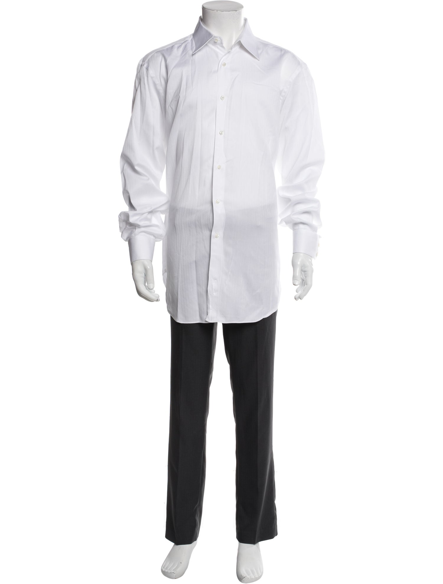 Brioni Long Sleeve Dress Shirt