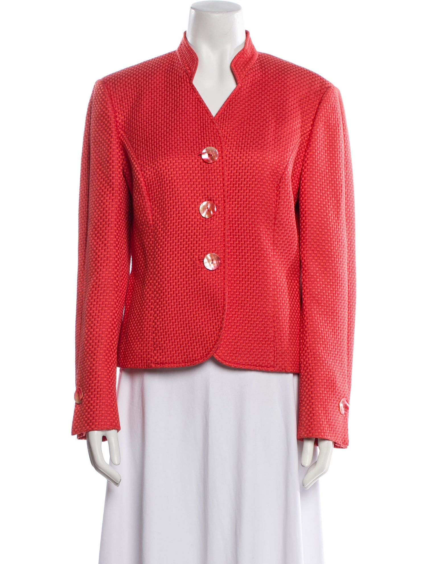 Brioni Tweed Pattern Blazer