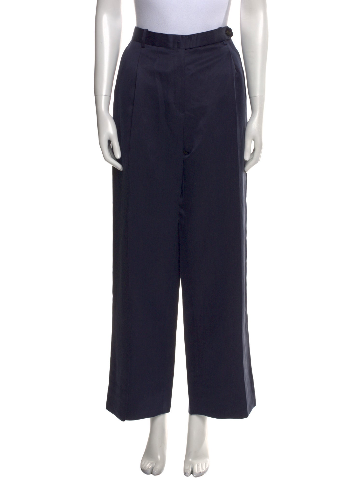 Brioni Silk Wide Leg Pants