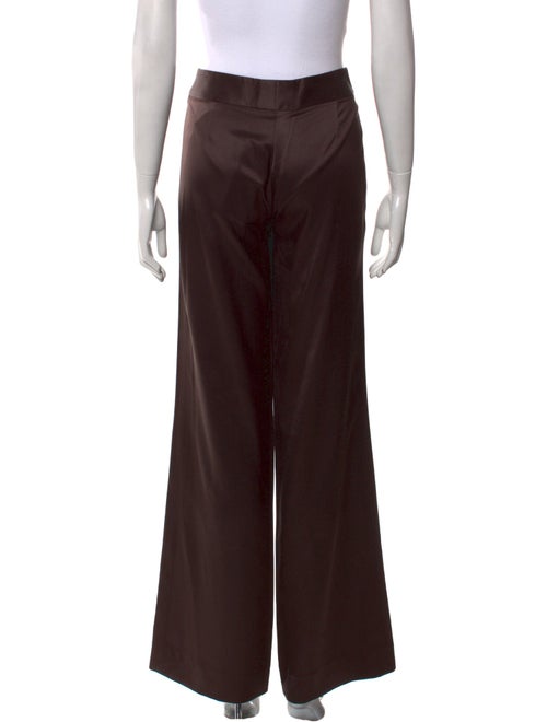 Brioni Silk Wide Leg Pants
