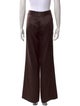 Brioni Silk Wide Leg Pants