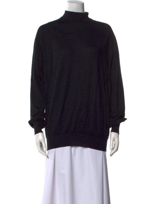 Brioni Cashmere Mock Neck Sweater