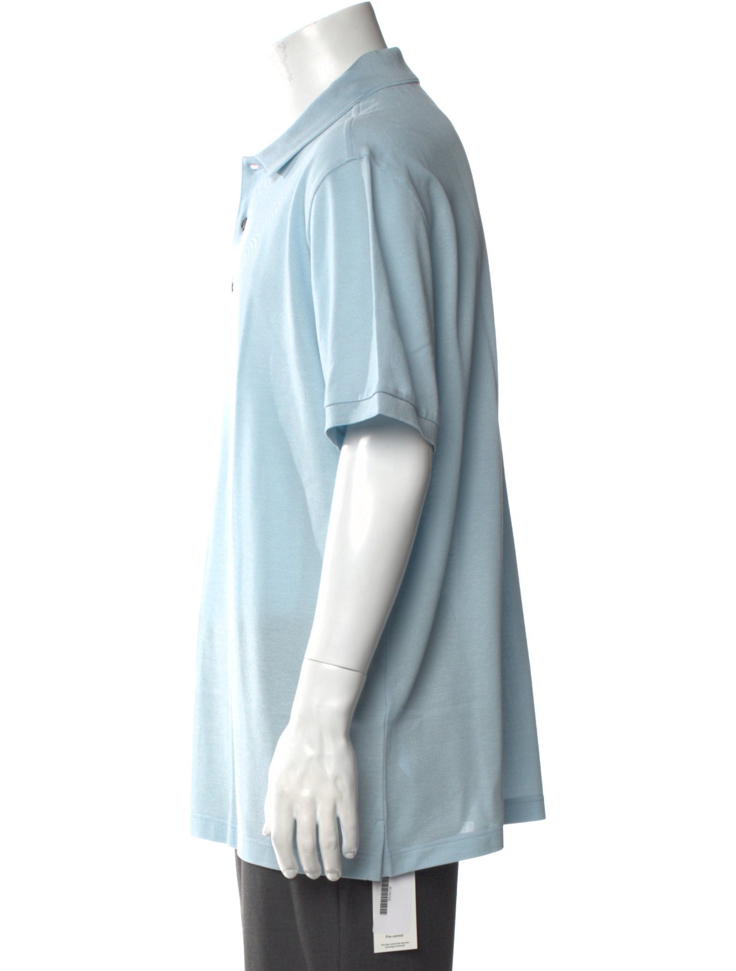 Brioni Crew Neck Short Sleeve Polo Shirt