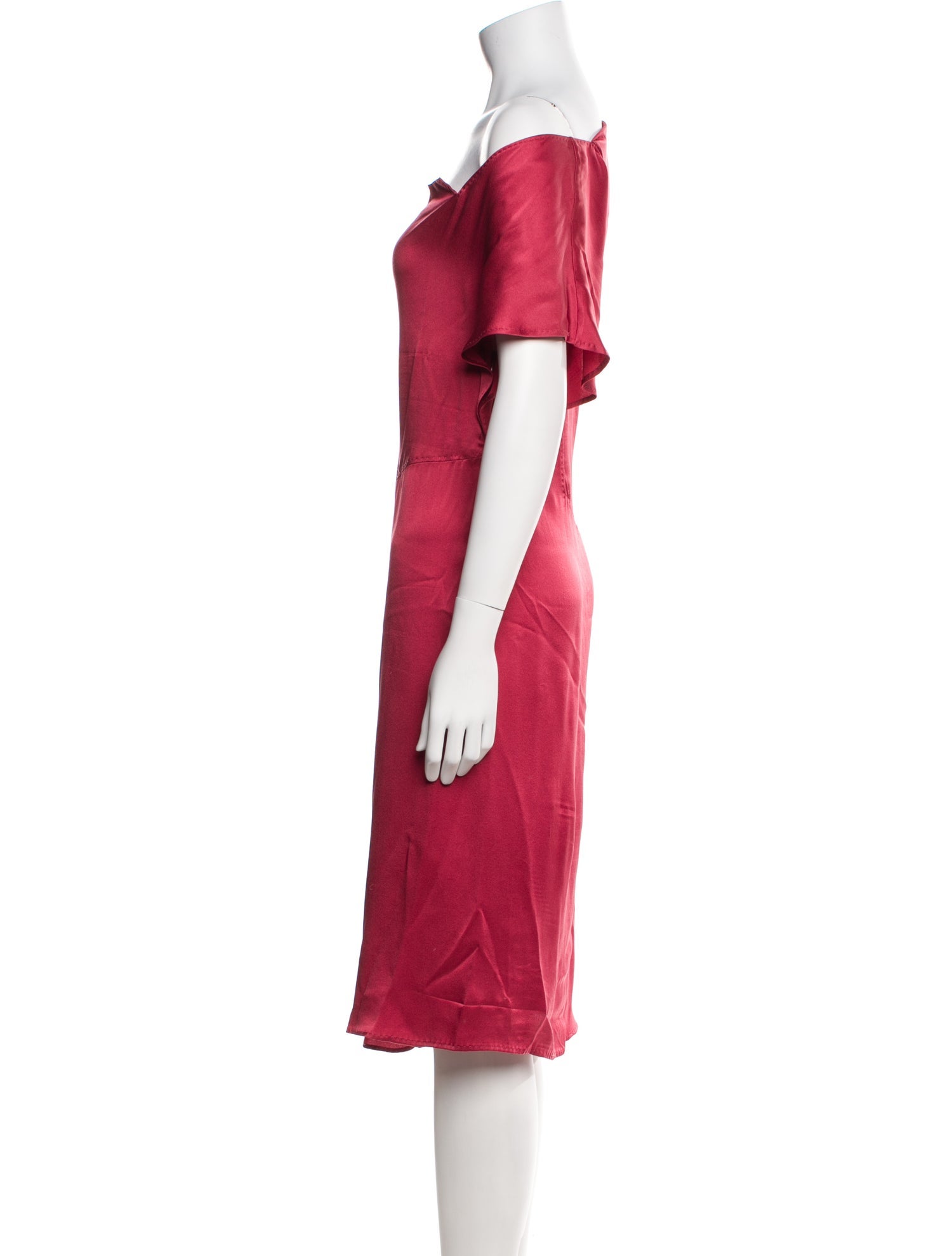 Brioni Silk Midi Length Dress