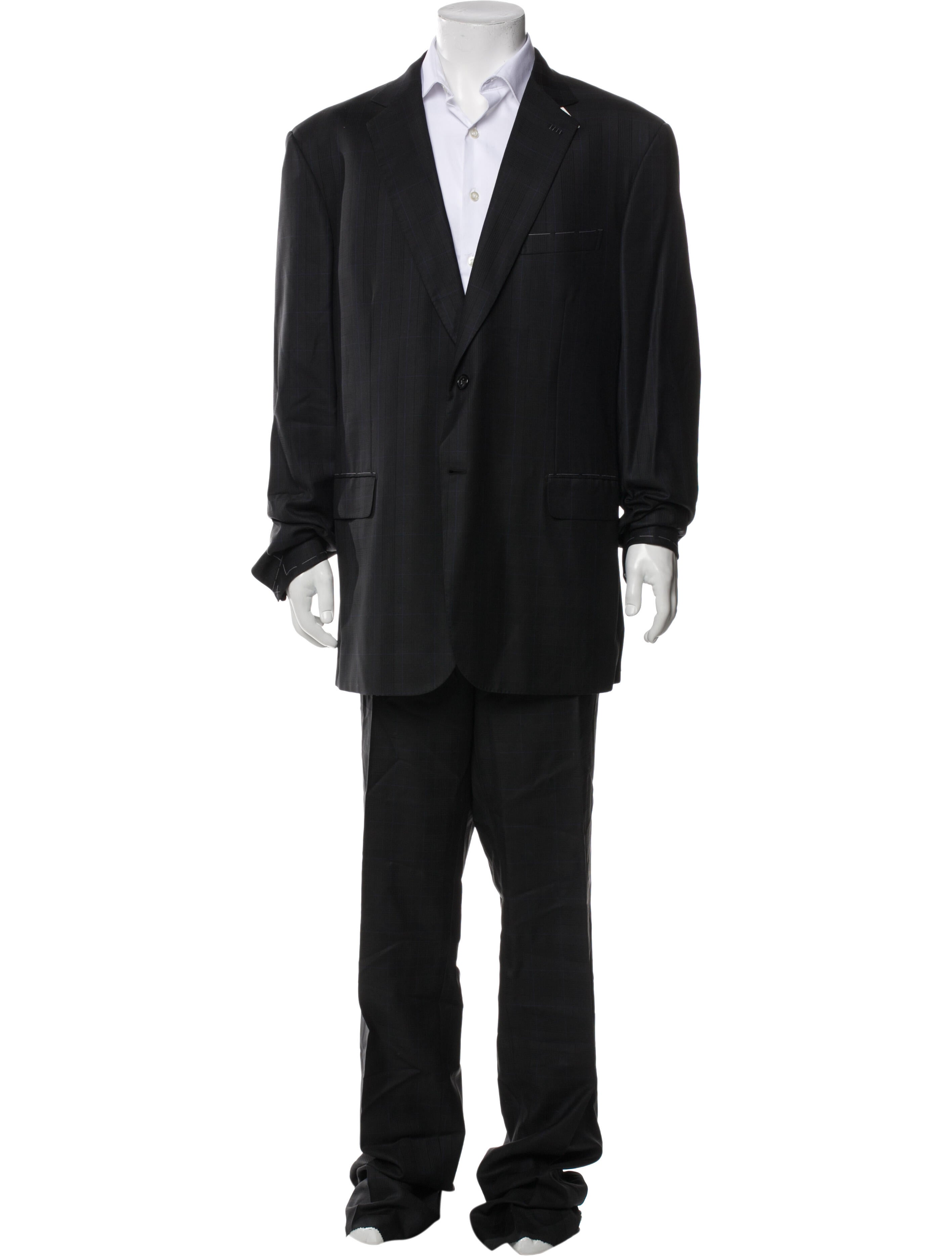 Brioni Wool Striped Two-Piece Blazer