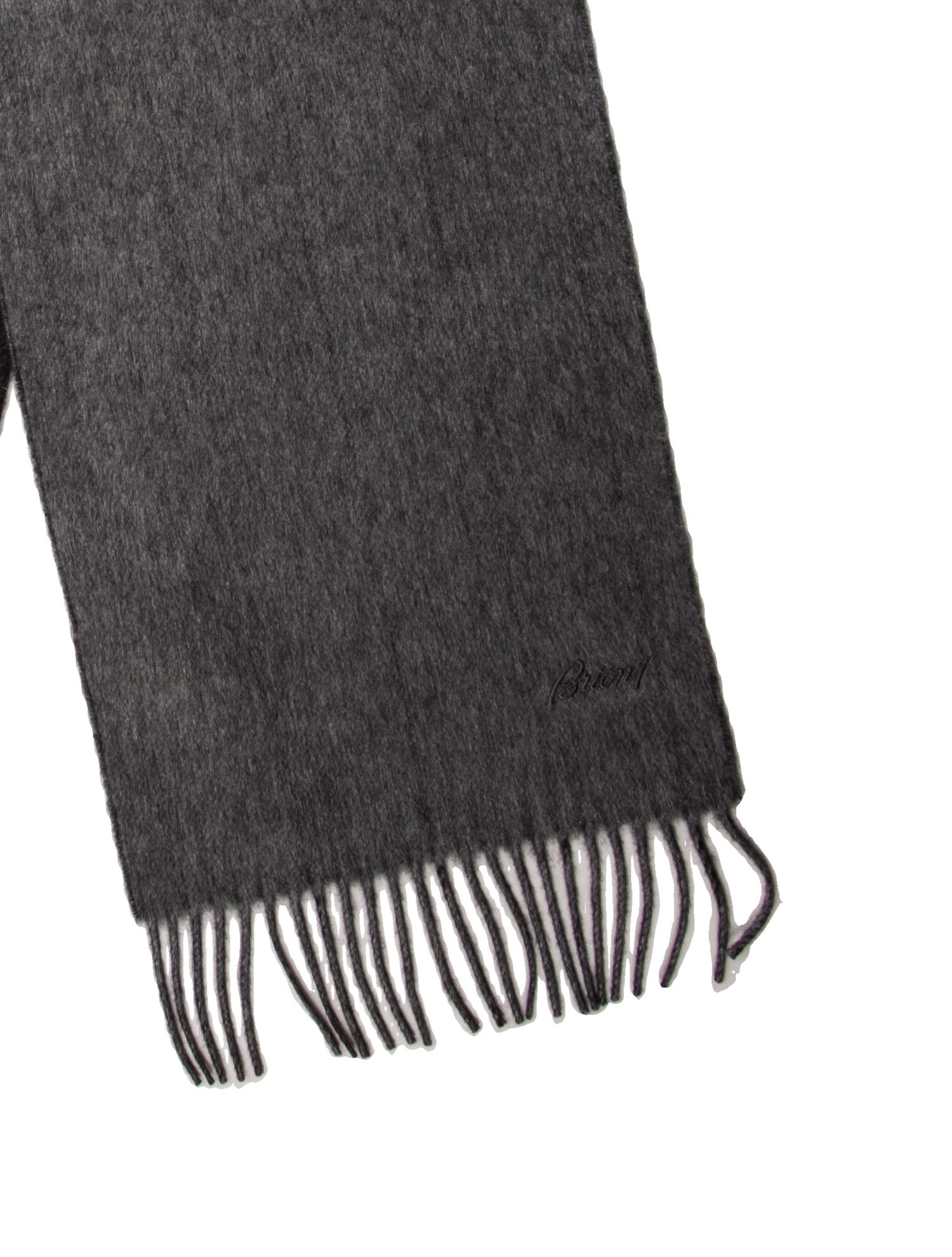 Brioni Cashmere Striped Scarf