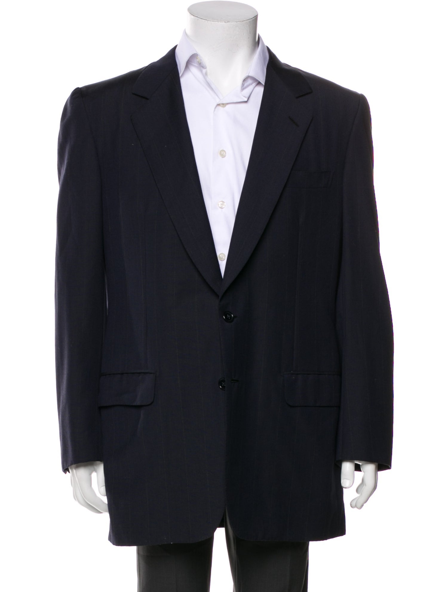Brioni Wool Striped Blazer