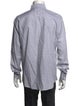 Brioni Plaid Print Long Sleeve Dress Shirt