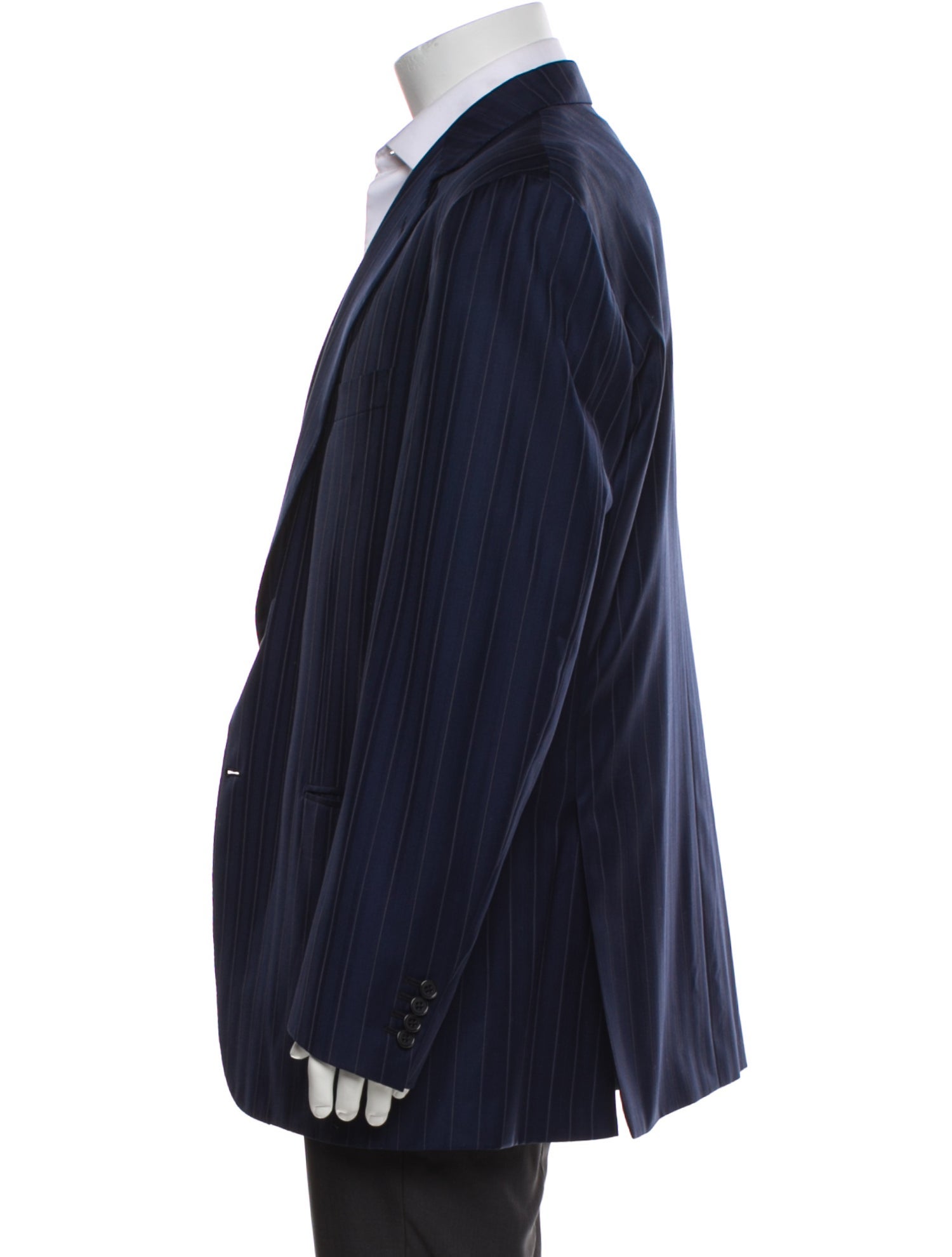 Brioni Wool Striped Blazer