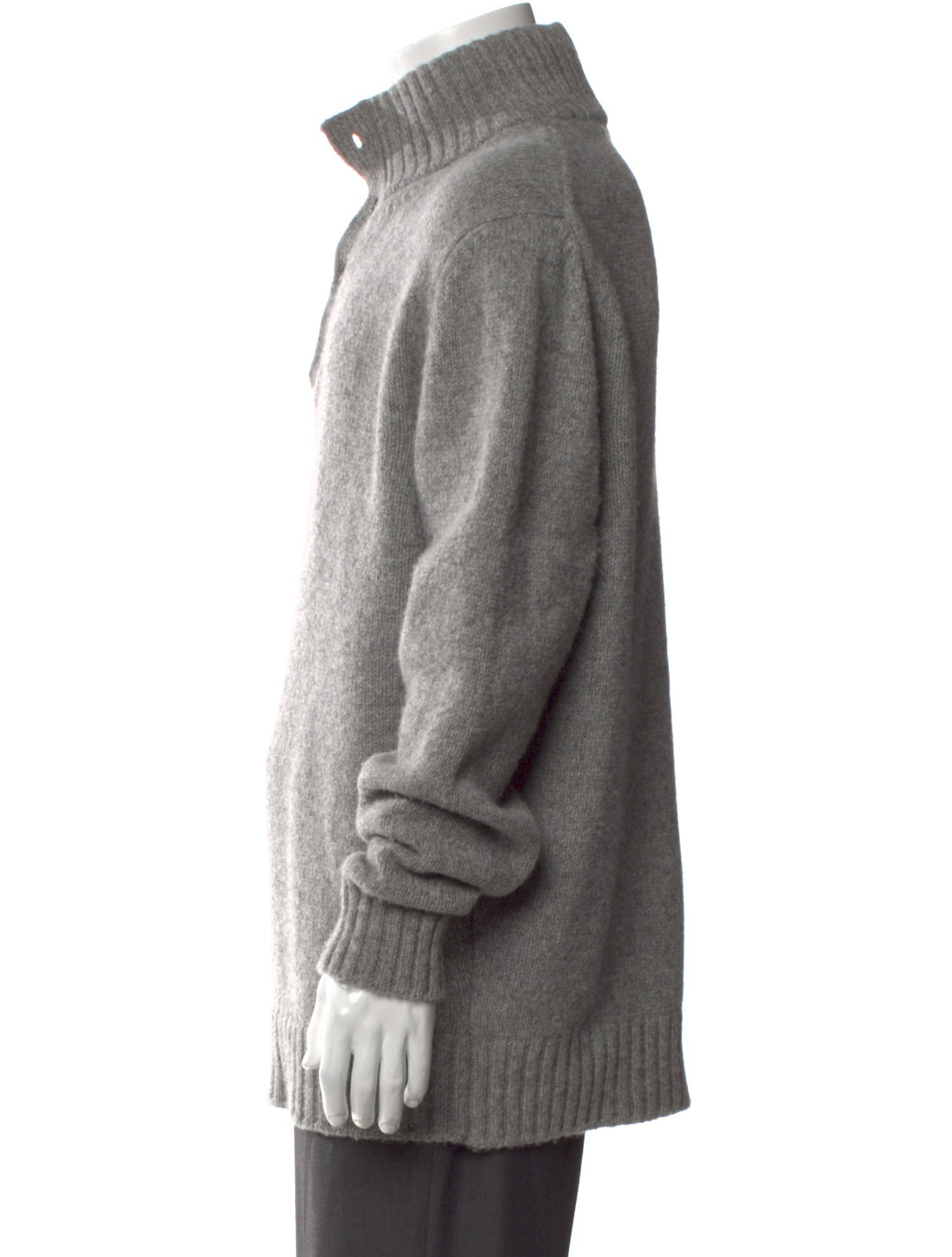 Brioni Wool Turtleneck Polo Sweater