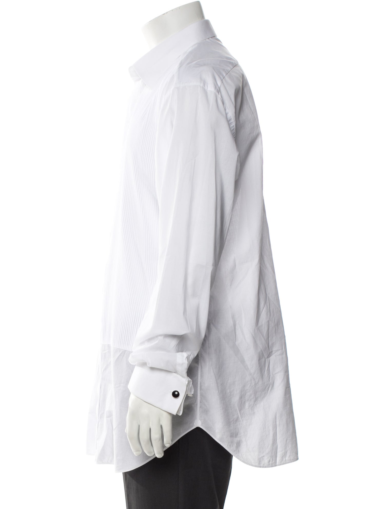 Brioni Striped Long Sleeve Dress Shirt