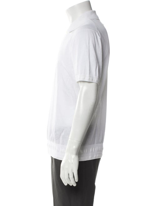 Brioni Collar Short Sleeve Polo Shirt