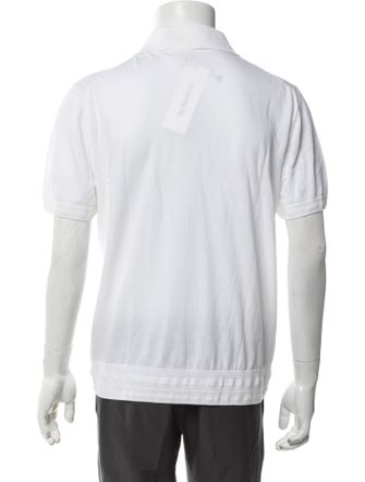 Brioni Collar Short Sleeve Polo Shirt