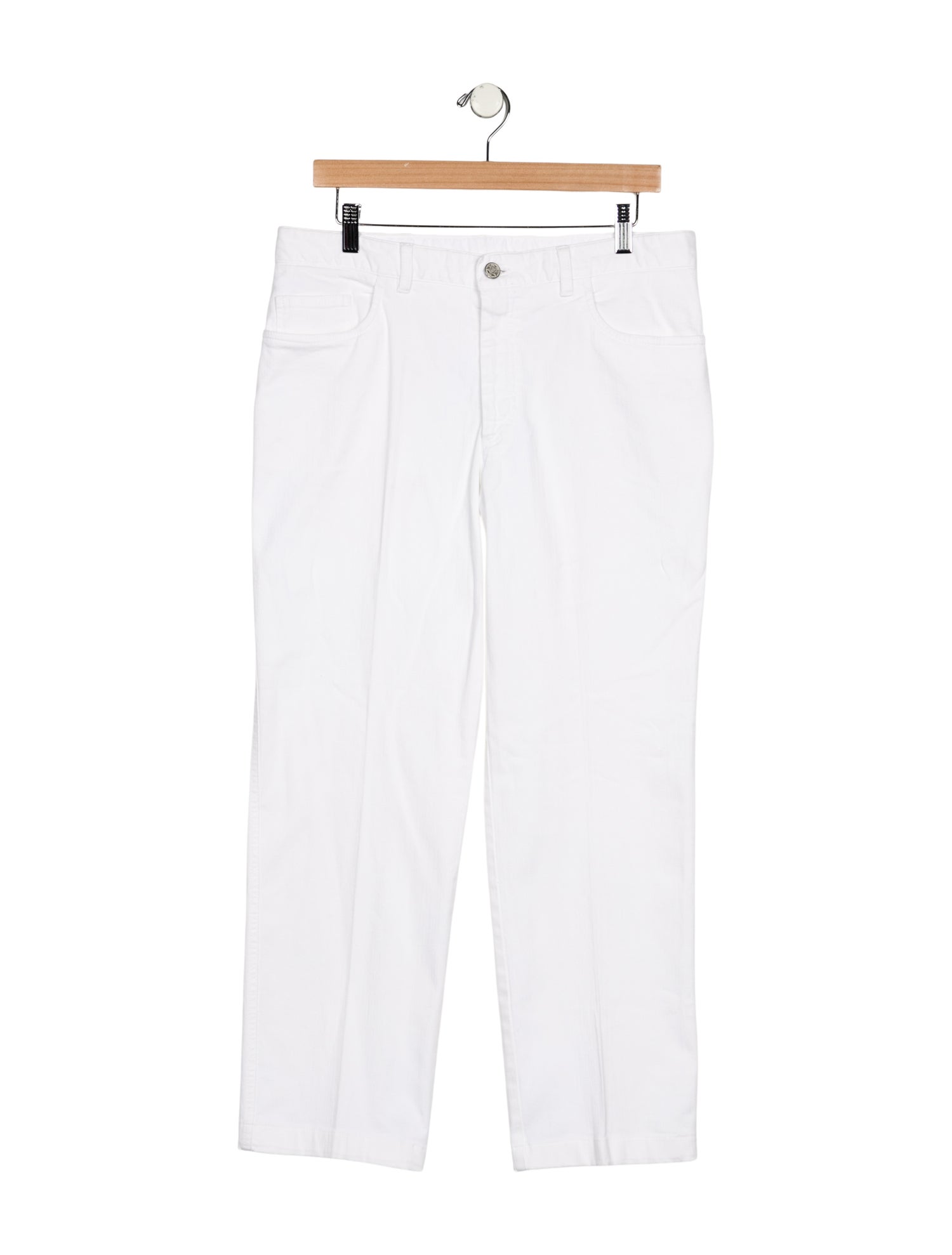 Brioni Mid-Rise Straight Leg Jeans